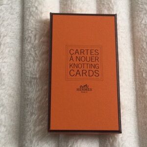 Hermes Scarf Knotting Cards